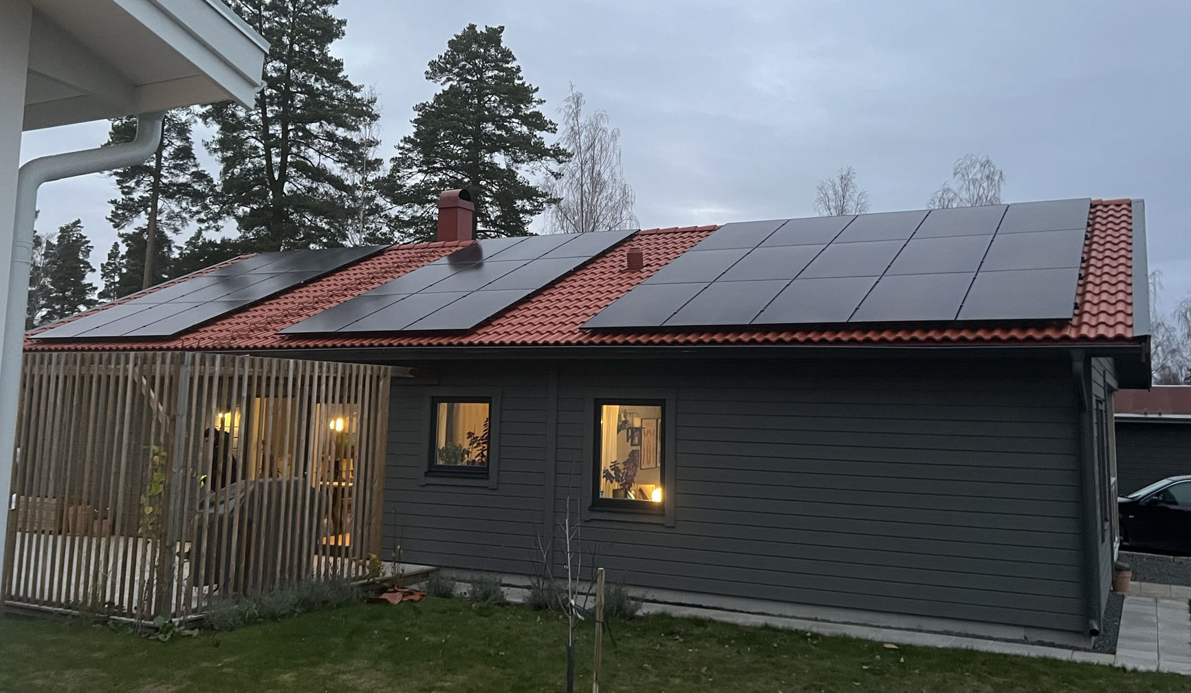 solceller för villa